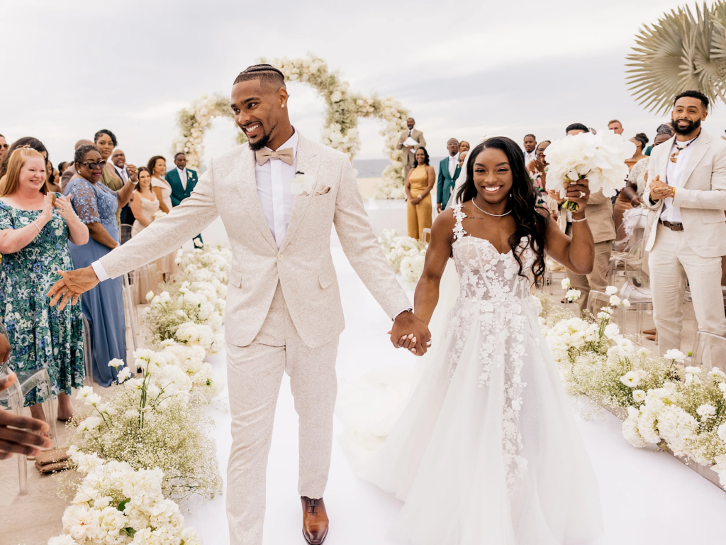 Simone Biles wedding 