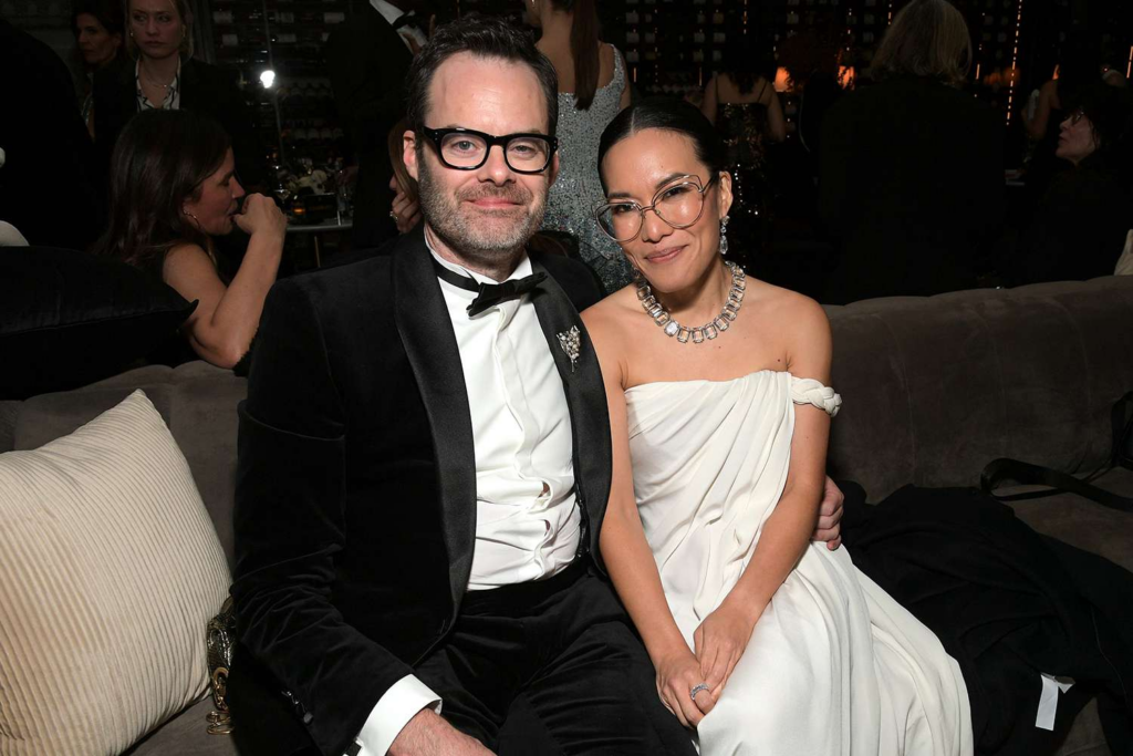 Bill Hader and Ali Wong 