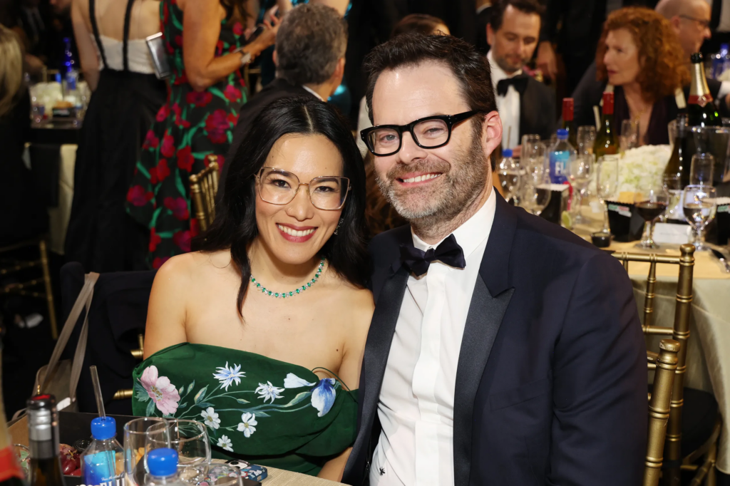 Bill Hader and Ali Wong 