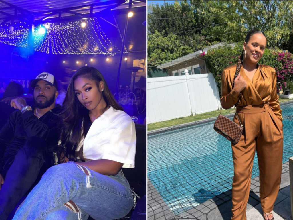 Tyler Lepley and Miracle Watts